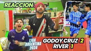 GODOY CRUZ 2 vs RIVER PLATE 1 - Reacciones de Hinchas de River - FIN DE CICLO ?