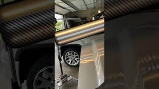 Watch me shrink this dent. #heat #autobodyrepair