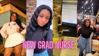 NEW GRAD NURSE VLOG 🩺| Prepare to take the NCLEX RN exam, I got my ATT, study plan ect.