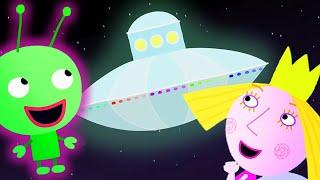 Ben y Holly en Español | Planeta espeluznante bong | Dibujos Animados Divertidos para Niños