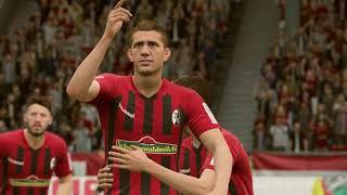 FIFA 20 Bundesliga gameplay - SC Freiburg vs Hertha BSC - (Xbox One HD) [1080p60FPS]