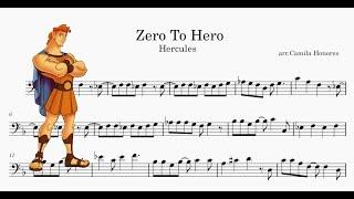 Hercules Zero to Hero arr.Cello Solo