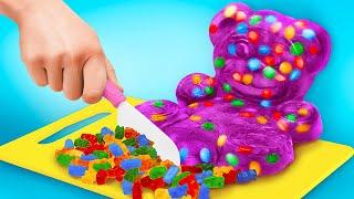 Giant Gummy Bear & More Rainbow Desserts  | Yummy Recipes!