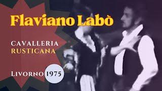 Video of Flaviano Labò in Cavalleria Rusticana (Livorno 1975)