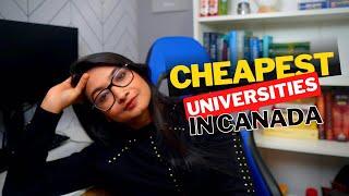 Cheapest University in Canada After HSC!