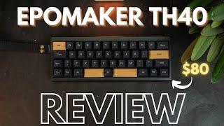 EPOMAKER TH40 - REVIEW - A bang for buck 40% keyboard!