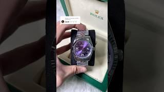 I really like purple #luxurytimepiece #watch #luxury #luxurywatches #luxuriouswatches #rolex