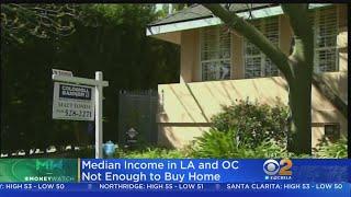 Median Income In LA, OC Still Not Enough To Afford A Home