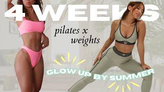 the best workout plan before summer  pilates + weights!