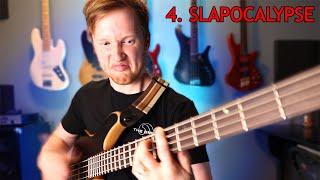 5 Levels Of Slap Bass (Easy to IMPOSSIBLE)