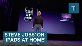 Why Steve Jobs Never Let His Kids Use An iPad