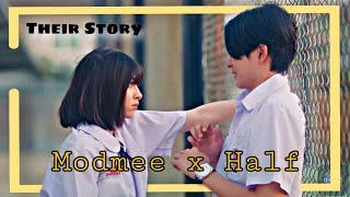 Modmee x Half |THEIR STORY| FMV #thaidrama#mylovemixup#kdrama#lovestory