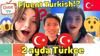 Surprising Turks by Speaking Fluent Turkish After 2 months of Study - Omegle