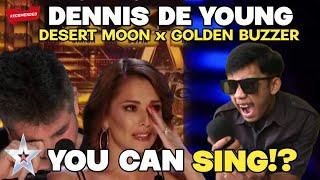 American Got Talent 2023 Very touching Voice. All the judges cried Hearing Dennis De Young's Song