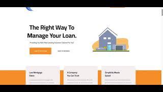 Mortgage Broker Website Design Example