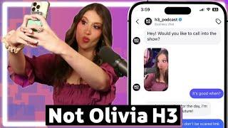 How Olivia Books Guests for the Show - H3 Show Clip