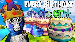 Every Gorilla Tag Birthday Update