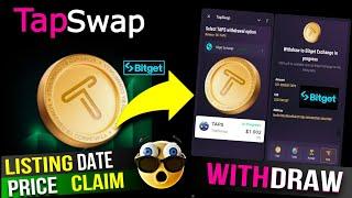 Tapswap Coin Airdrop Withdrawal | Tapswap Price | Tapswap Airdrop Listing Date | Tapswap New Update