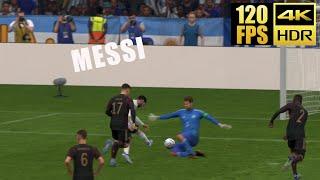 MESSI HUGE GOAL --- 4K HDR 120FPS FIFA 23