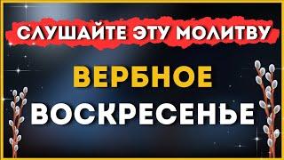  МОЛИТВА НА ВЕРБНОЕ ВОСКРЕСЕНЬЕ 