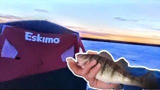 Sunrise to Sunset of Perch Fishing!