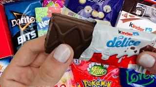 NEW Unboxing Sweets: Oreo Choco Brownie,Haribo Pico Balla,Snickers Mini, Jammie Dodgers - Burton's B