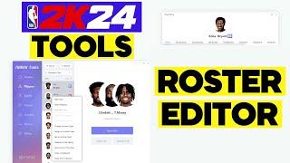 NBA 2K24 TOOLS ROSTER EDITOR | TUTORIAL | CUSTOM ROSTERS