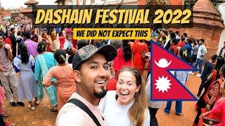 EPIC Dashain Festival 2022 in NEPAL  | Celebrating NEPAL's Biggest Festival in Bhaktapur 