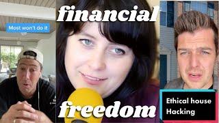 becoming FINANCIALLY FREE on tiktok