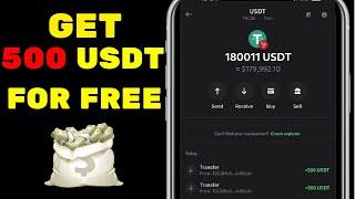 How to GET FREE USDT (TETHER) in 5 Minutes! Earn $500 Instantly with Cloud Mining