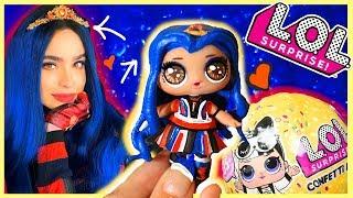 EVIE DESCENDANTS 3 Custom LOL Surprise Doll! DIY ( Sofia Carson )