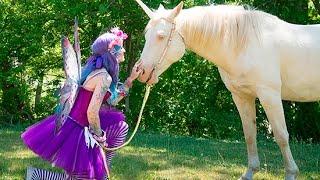 2016 Behind The Scenes of Lily The Fairy's Unicorn Photo Shoot