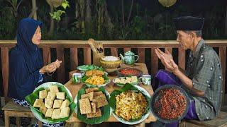 Cassava Mbedol in the Garden | Cooking Stir-Fried Cabbage Eggs, Tempe Garit, and Gethuk | Hometown