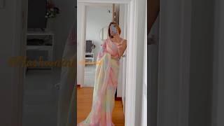 PRE-STITCHED SAREE DIGITAL PRINT COLLECTIONS  #fashioninsta #youtubeshorts #viral #trending #reels