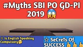 SOME COMMON MYTHS BANK INTERVIEWS | SBI PO GD PI | LANGUAGE TROUBLE | ATTIRE | SYLLABUS | PART 2