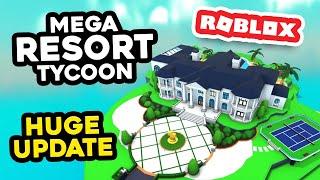 HUGE UPDATE in Roblox Resort Tycoon 2