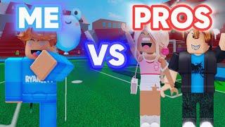 1V1ING THE BEST PLAYERS IN ROBLOX TOUCH FOOTBALL