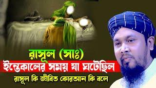 নবীজির ইন্তেকাল কেমন ছিলো।হাফেজ মাওলানা আবু হানিফ আনোয়ারীMaulana Abu Hanif Anwari। RS BD MEDIA