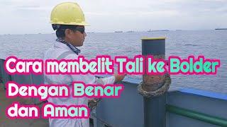 Cara Membelitkan Tali ke Bolder dengan Benar dan Aman. | teknik angka 8