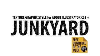 How to use a Textured Graphic Style in Adobe Illustrator