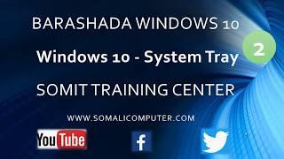 BARASHADDA WINDOWS 10 # SYSTEM TRAY # NOTIFICATION