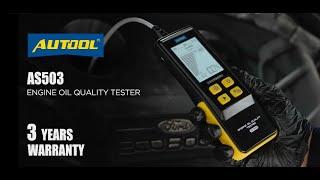 Introducing AUTOOL AS503 Automotive Engine Oil Tester