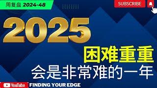 【美股分析】2025会困难重重的一年，你准备好了迎接波动了吗？