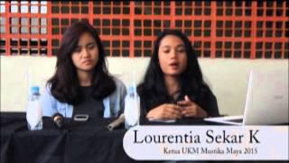 Konferensi Pres UKM Mustika Maya