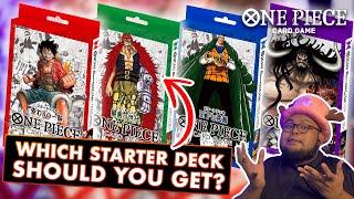 WHICH ONE PIECE STARTER DECK SHOULD YOU BUY? - ONE PIECE CARD GAME