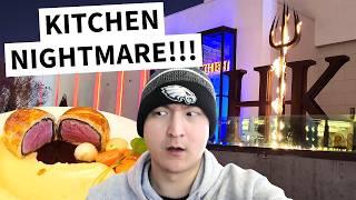 Hell's Kitchen is a TOURIST TRAP! BAD Food & Service at Gordon Ramsay's KITCHEN NIGHTMARE in VEGAS!