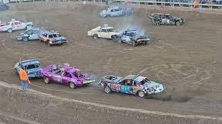 Juab county fair demolition derby 2024 stock heat 3 I  don't have rights to music etc