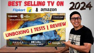 Best 4K TV in India 2024 | Toshiba TV 2024 Unboxing and Review | Is this the Best 4K TV in 2024 ?