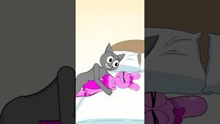 Pink & Gray / incredibox sprunki fan animation #grey #sus #pinki #shorts