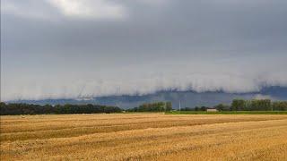 Live: HEFTIGE UNWETTER unterwegs nach NRW! Gewitter mit extremer Front in Belgien